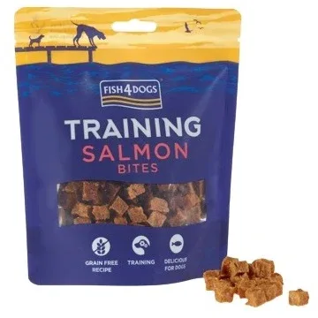 FISH4DOGS Training Bites, 100% losos, hrskava poslastica za pse, 80g - Image 2
