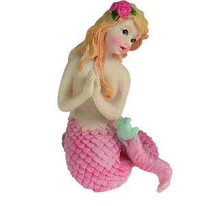FLAMINGO Akvarijski ukras Mermaid, 4,9x3,4x6,5cm