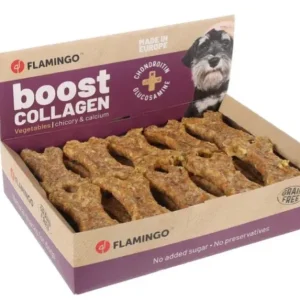 FLAMINGO Boost Bone, kost s povrćem i kolagenom, poslastica za pse, 1kom/24g