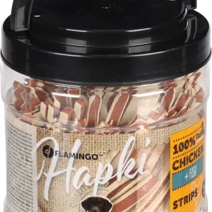 FLAMINGO Hapki, poslastica za psa, trakice, sushi, 650g