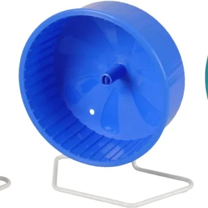 FLAMINGO Kolut s postoljem Willy Wheel za male glodavce, plastični, razne boje
