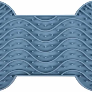 FLAMINGO LICK PAD, hranilica za pse i mačke, 21,8cm, plava