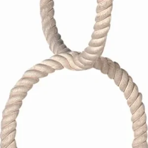 FLAMINGO Ljuljačka 2 Rings, pamučno uže, 65x fi 32 cm