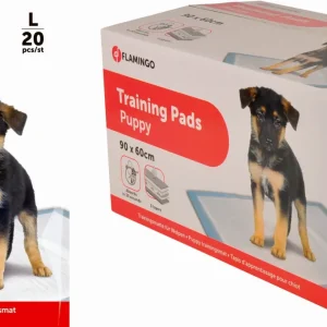 FLAMINGO Puppy Training Pads upijajuće prostirke L, 90x60cm