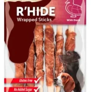 FLAMINGO R`Hide Wrapped Sticks, žvakalica s pačetinom, 6kom