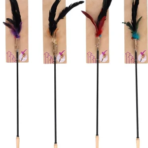 FLAMINGO Teleskopska mahalica s matatabi nastavkom na navoj, 61-186cm, mix boja
