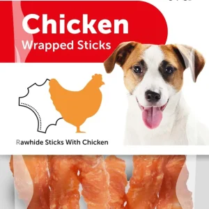 FLAMINGO Wrapped Stick - poslastica s piletinom S, 6 komada 70g