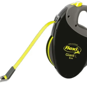 FLEXI Vodilica na regulaciju Giant Professional, traka, 8m, neon/crna