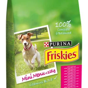 FRISKIES Mini Menu, s mesom i dodanim povrćem, 1,5kg