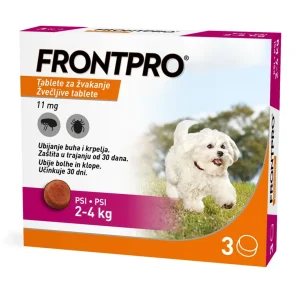 Frontpro (Boehringer), tablete za pse, protiv buha i krpelja