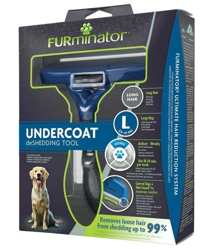 FURminator L za veće pse duge dlake (23-41kg)