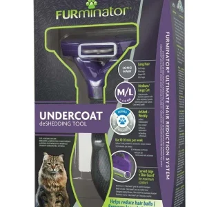 FURminator M/L za mačke duge dlake (>4,5kg)
