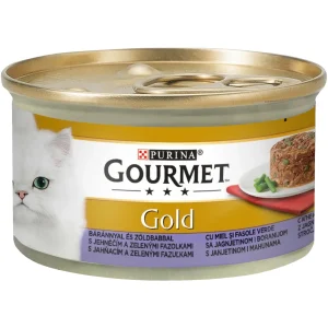 GOURMET Gold Savoury Cake s janjetinom i mahunama ,komadići u umaku, 85g