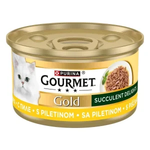 GOURMET Gold Succulent Delights, komadići s piletinom u umaku, 85g