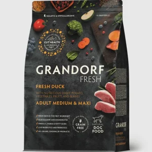 Grandorf Fresh patka za odrasle pse srednjih i velikih pasmina 1Kg | Hrana za pse | Petline