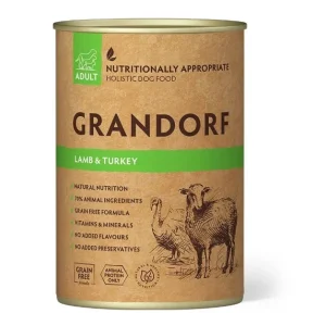 Grandorf janjetina i puretina 400g | Mokra hrana za pse | Petline