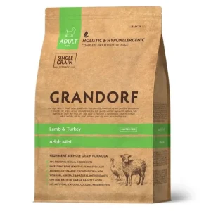 Grandorf janjetina i puretina za odrasle pse mini pasmina 3kg | Hrana za pse | Petline