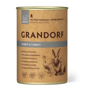 Grandorf Zec i Puretina 400g [ Mokra hrana za pse | Petline