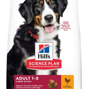 Hill's Canine Adult Large Breed s piletinom, 14kg