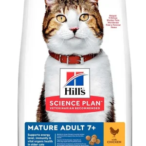 HILL's Feline MATURE 7+ s piletinom, 1,5kg