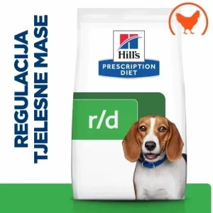HILL's PD Can r/d Weight Loss, za smanjenje prekomjerne tj. mase, 10kg