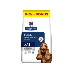 HILL's PD Canine kod intolerancije i dermatoza, 8+2kg BONUS