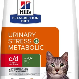 HILL's PD Fel c/d Urinary Stress + Metabolic s piletinom, 1,5kg