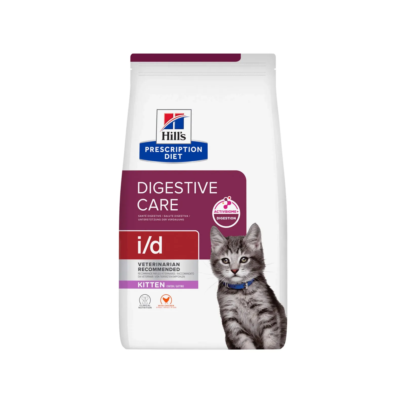 HILL's PD Fel i/d Kitten, kod osjetljive probave, s piletinom, 1,5kg