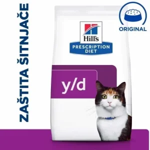 HILL's PD Fel y/d Original 1,5kg, regulacija joda kod hipertireoze