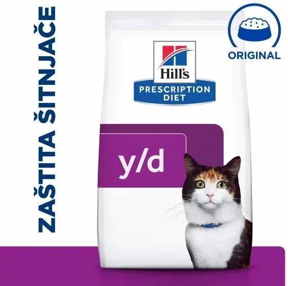 HILL's PD Fel y/d Original 1,5kg, regulacija joda kod hipertireoze