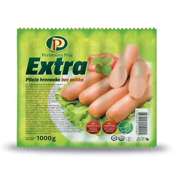HRENOVKE PILEĆE EXTRA 62,50gr./1000g/5kg – PERUTNINA PTUJ PEK.