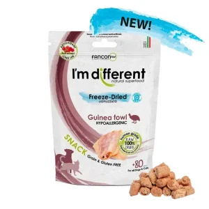 I'M DIFFERENT Freeze Dried biserka, poslastica bez žitarica, 40g