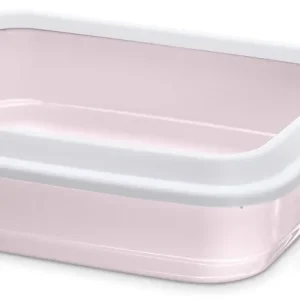 IMAC Duo (WC otvoreni s rubom Jerry + Lopatica Romeo 50x40x14,5 cm) roza