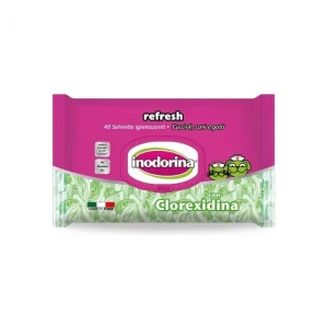 Inodorina Refresh Clorexidine vlažne maramice, 40 komada