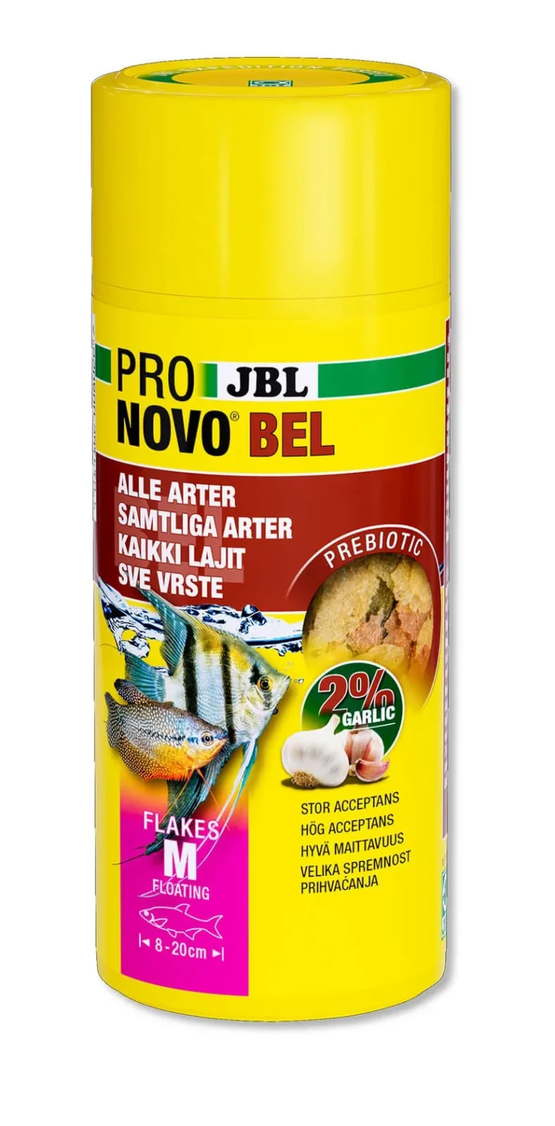 JBL ProNovoBel M - osnovna hrana za sve vrste malih akvarijskih ribica