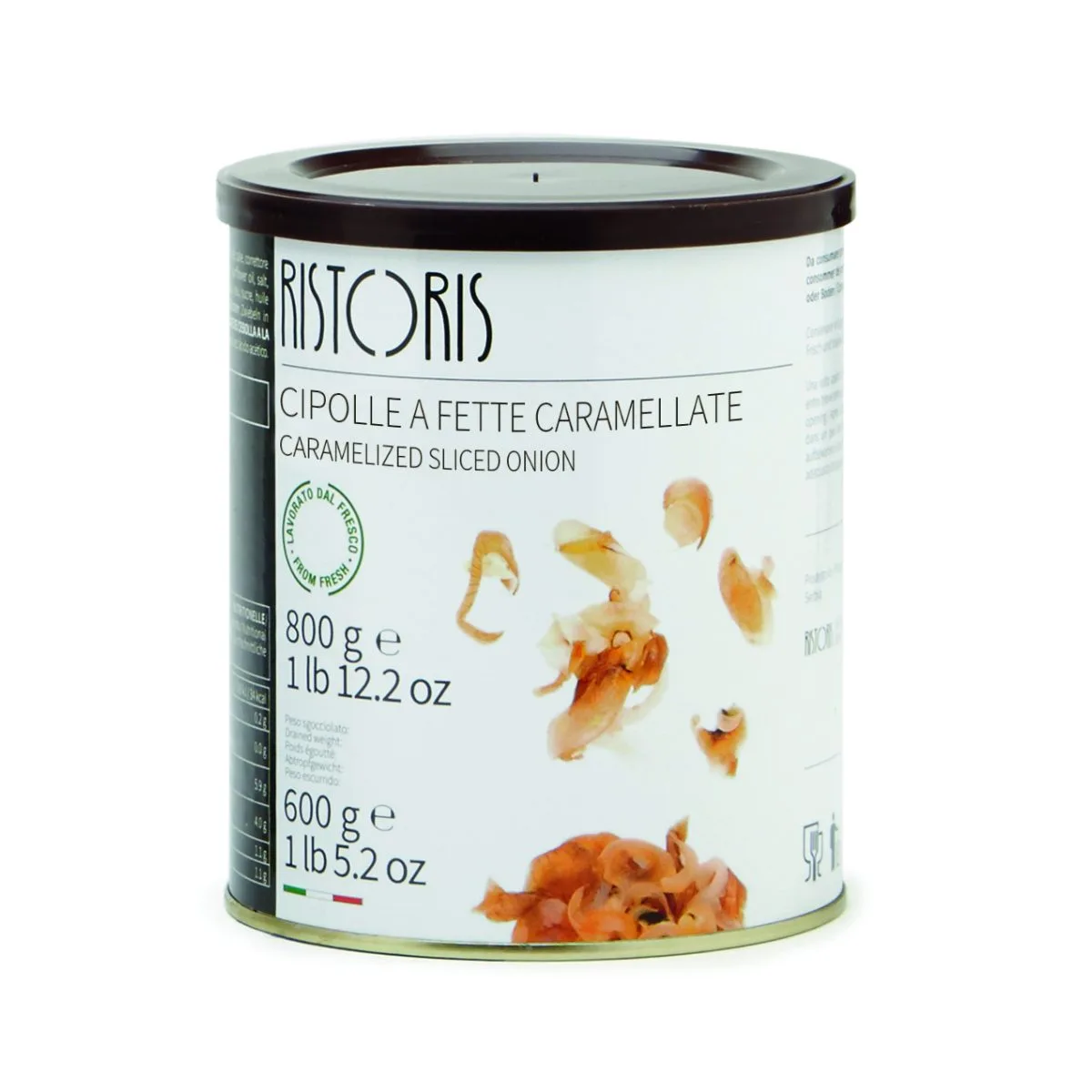 KAPULA KARAMELIZIRANA BIJELA PLOŠKE LIM. 800/600g 1/6 -RISTORIS