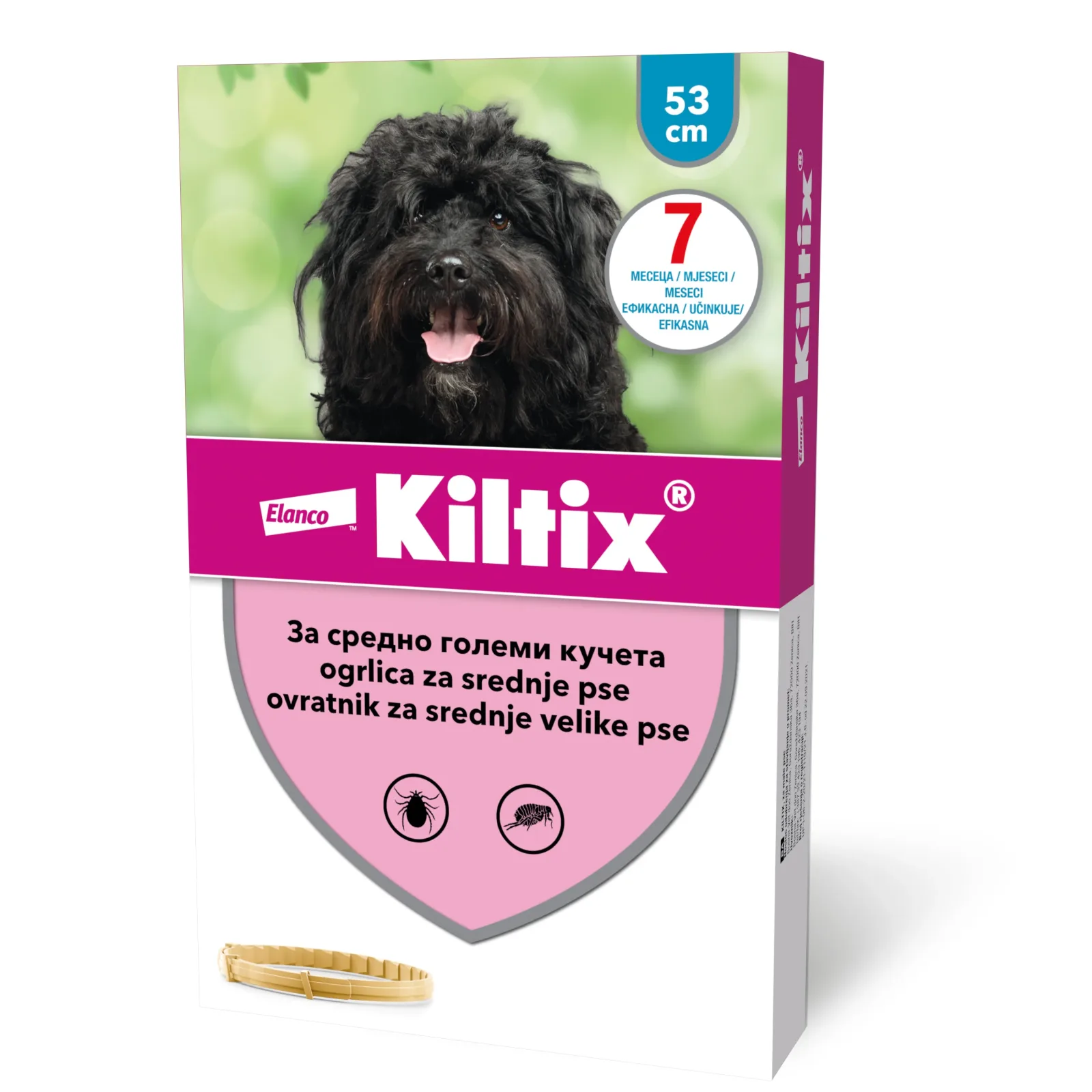 KILTIX® (Elanco) ogrlica za pse protiv buha i krpelja - Image 2