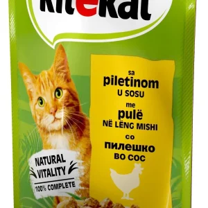 KITEKAT Vrećica s piletinom, u umaku, 85g