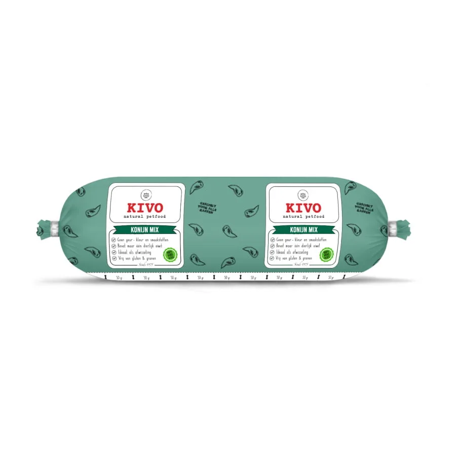 KIVO Barf MONO kunić 500g