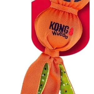 KONG igračka za pse Halloween Wubba Ballistic Pumpkin L, 40x8,5x8,5 cm