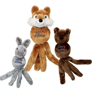 KONG Igračka za pse Wubba Friend, Small, 27,94x6,35x7,62cm, razne životinje