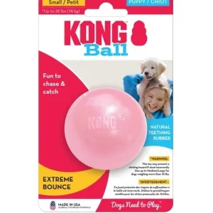 KONG Igračka za štence Puppy Ball Hole