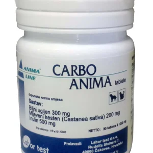 LABOR TEST Carbo Anima, aktivni ugljen, 45 tbl.