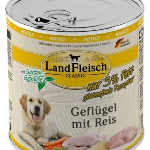 LANDFLEISCH CLASSIC s peradi i rižom, 800g