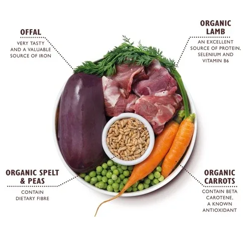 LILY'S KITCHEN Organic Lamb Supper, janjetina s mrkvom i graškom,150g - Image 2
