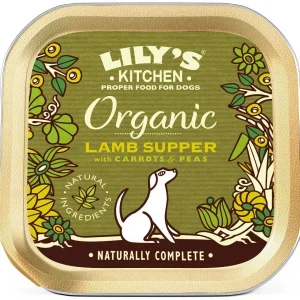 LILY'S KITCHEN Organic Lamb Supper, janjetina s mrkvom i graškom,150g