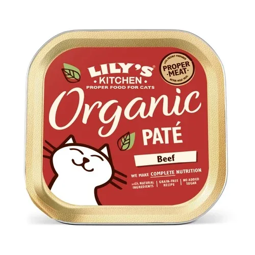 LILY'S KITCHEN Organic Pate Beef, bez žitarica, 85g - Image 2