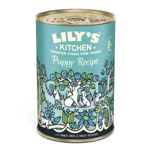 LILY'S KITCHEN PUPPY Recipe s puretinom, pačetinom i keljom, 400g