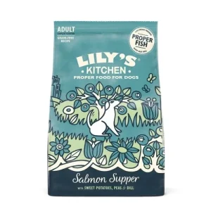 LILY'S KITCHEN Salmon Supper, losos s batatom, graškom i koprom, bez žitarica