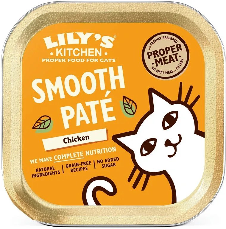 LILY'S KITCHEN Smooth Pate Chicken, bez žitarica, 85g